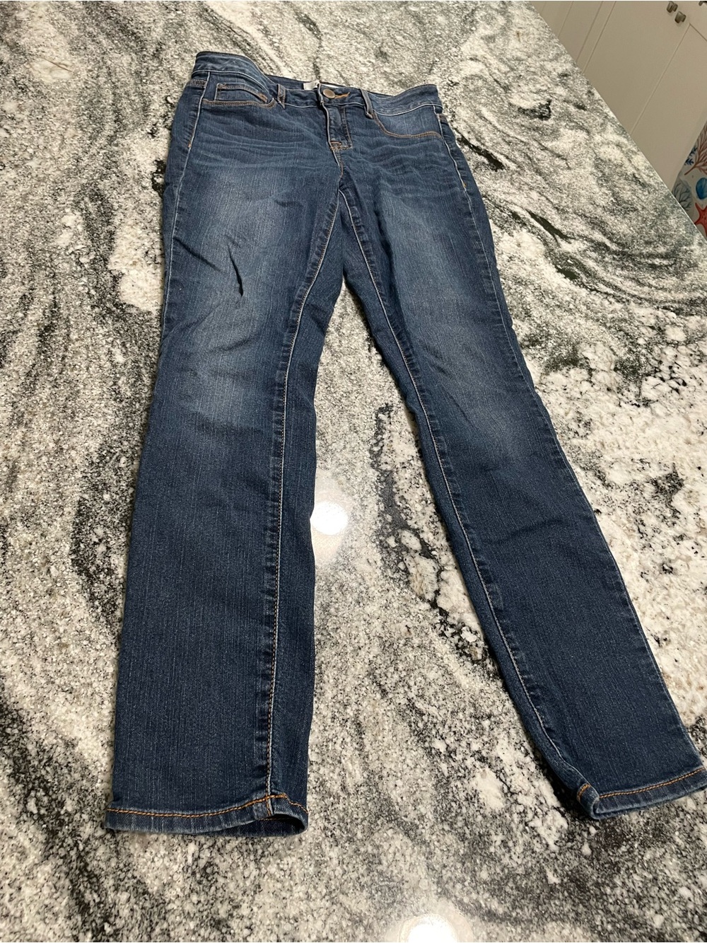 Refuge blue skinny jeans